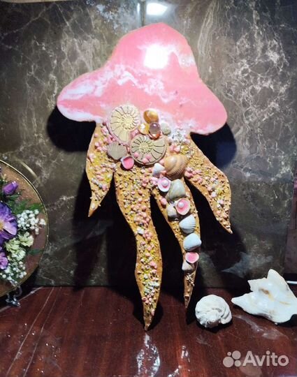 Медуза из эпоксидной смолы