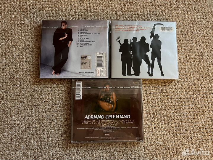 Коллекция CD Adriano Celentano