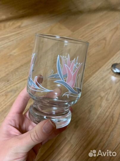 Набор стаканов из стекла