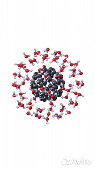 Шунгит феллереновый, высокоуглеродистый, крупные
