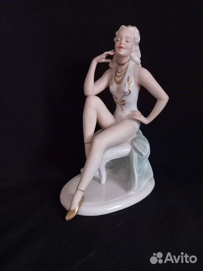 Статуэтка фарфор балерина Германия 60г