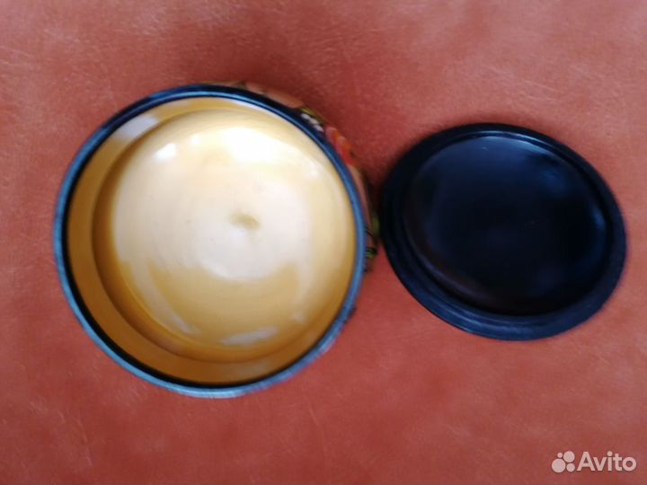 Вологодская хохлома Пельменник с крышкой, солонка