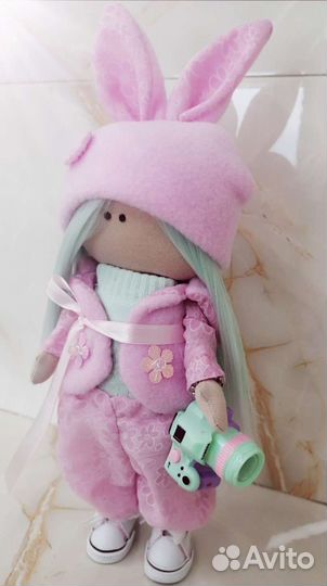 Кукла текстильная