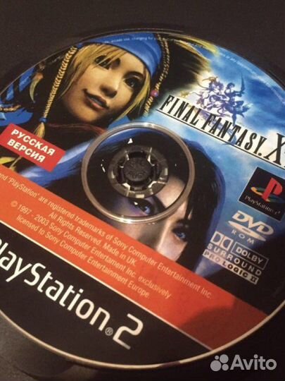 Игровые диски на ps2