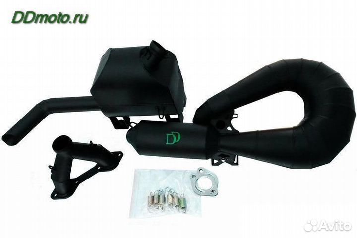 Резонатор и глушитель (первичный) на Буран DDmoto
