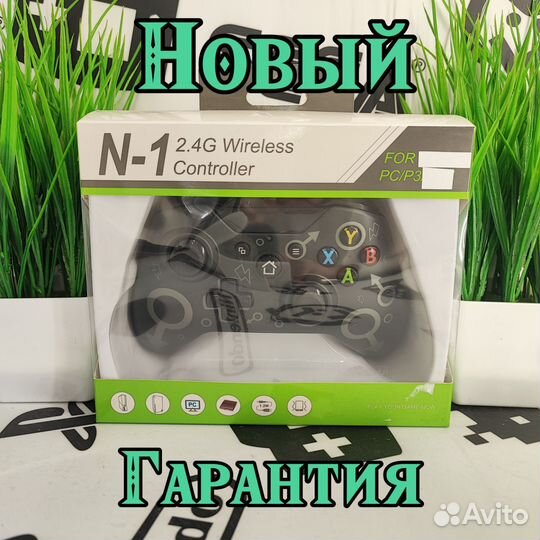 Беспроводной геймпад N-1 PS3/PC Новый