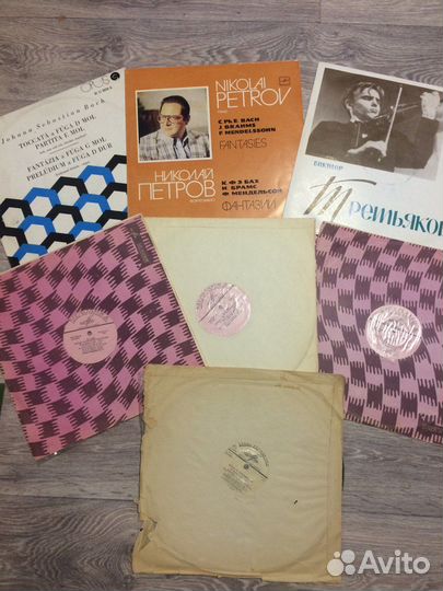 Виниловые пластинки Моцарт, Бах, Бетховен, Шопен