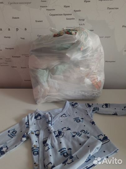 Детские вещи для мальчика с 0 до 2 месяцев