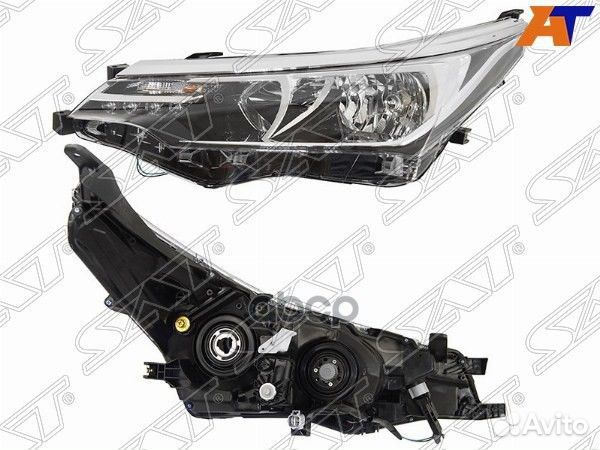 Фара toyota corolla 16-19 LH с электрокорректор