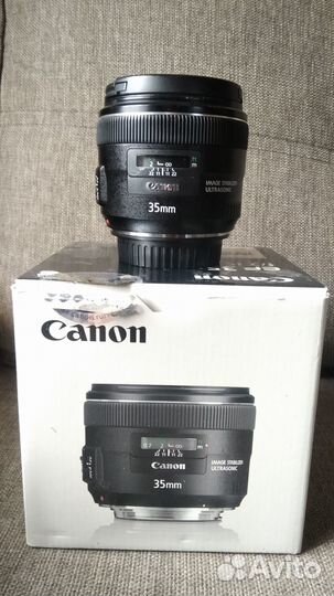 Объектив Canon EF 35mm f/2 is USM