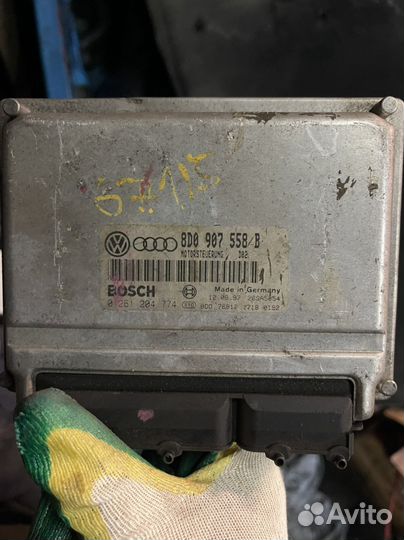 Мозг эбу audi a4b5 volkswagen