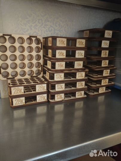 Подставка для патронов 12.16.28.калибр