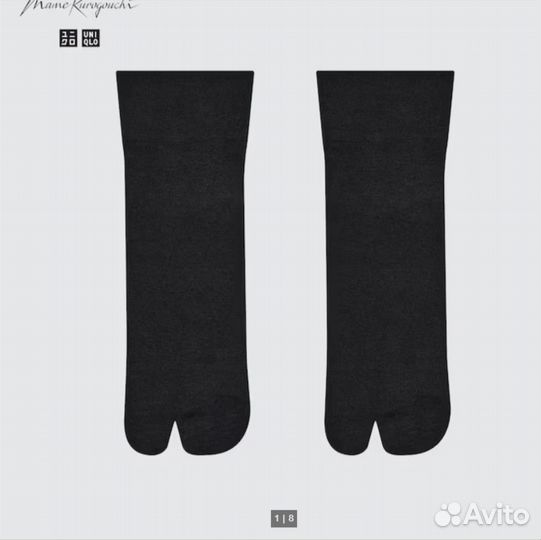 Носки таби Uniqlo Mame Kuroguchi