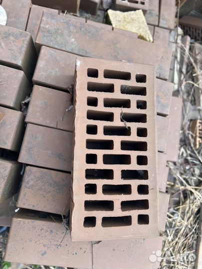 Кирпич облицовочный остатки