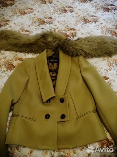 Меховой воротник песец