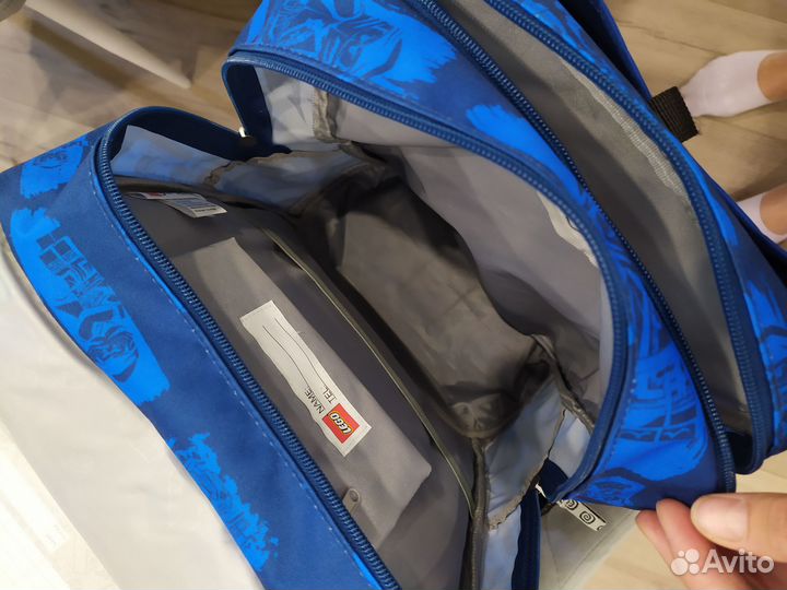 Рюкзак школьный портфель для мальчика lego ninjago