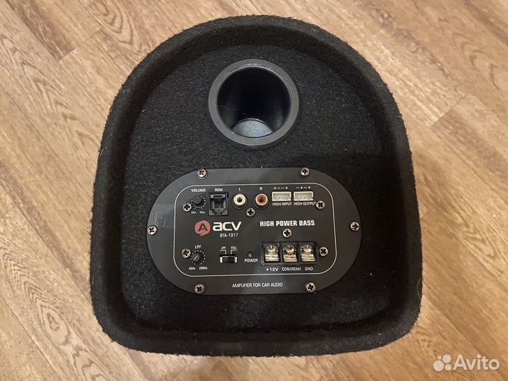 Активный сабвуфер acv bta 1017