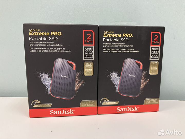 Новый SSD Sandisk Extreme Pro Portable 2 TB