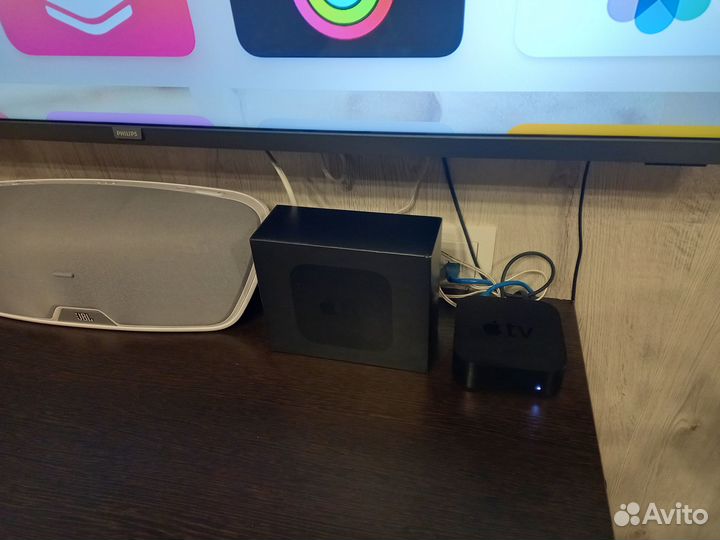 Apple tv 4 64gb HD A1625 + hdmi + чехол + ремешок
