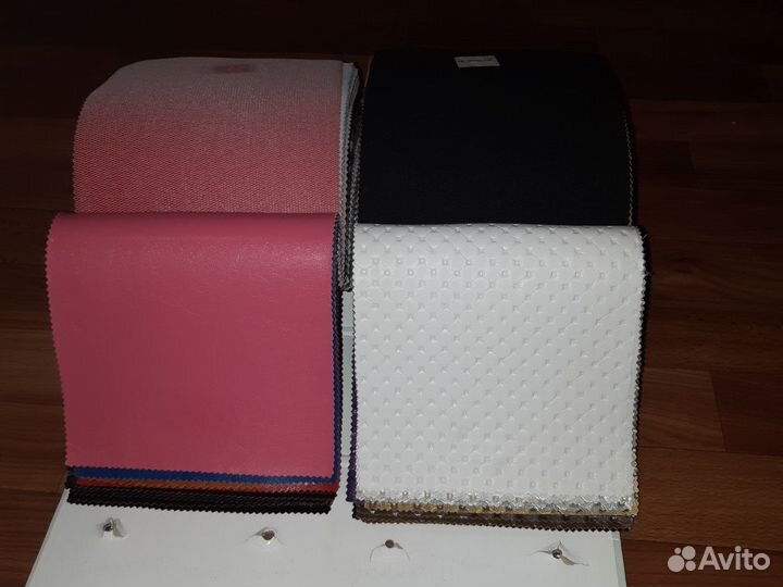 Кусочки искусственной кожи