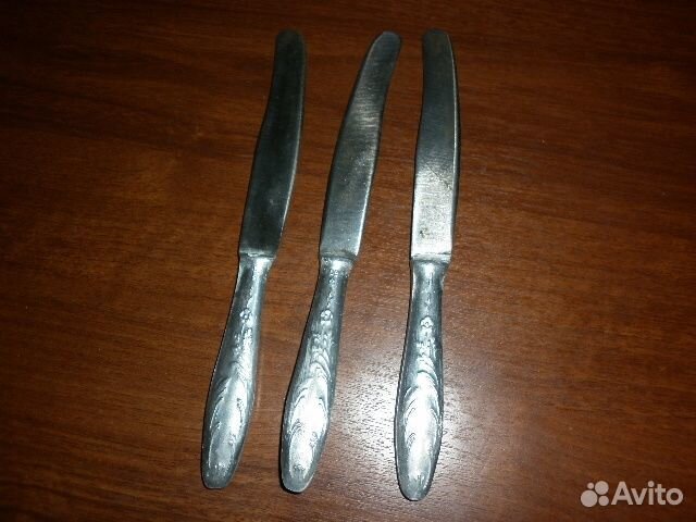 Вилки ножи б/у нержавейка СССР