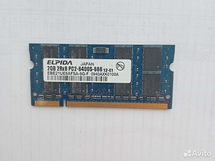 Оперативная память ddr3 для ноутбука