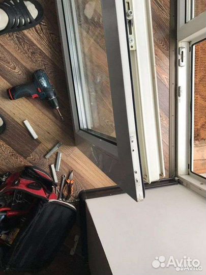 Ремонт пластиковых окон и дверей откосы