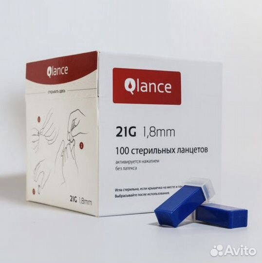 Ланцет (скарификатор) стерильный 1,8 мм универсаль