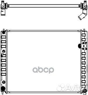 Радиатор 32518501 Sakura