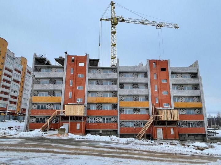 2-к. квартира, 69,4 м², 2/10 эт.