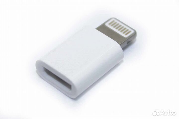 Переходник microusb iPhone 5 6 7 8x