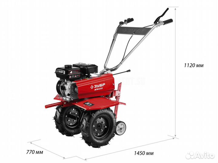 Мотоблок зубр (мтб-400)