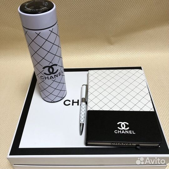 Подарочный набор Chanel ежедневник ручка