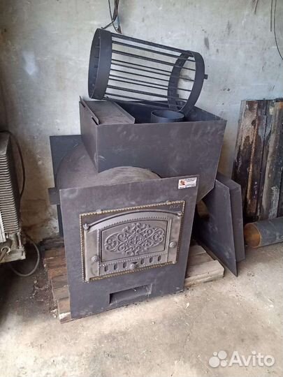 Печь банная на 3 помещения