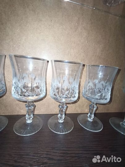 Фужеры хрустальные СССР