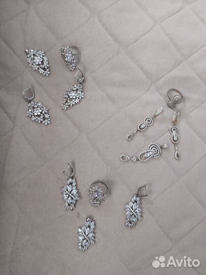 Серебряные комплекты