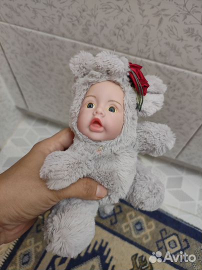 Кукла малыш в костюме собачки