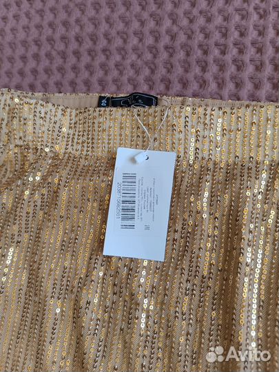 Юбка с пайетками