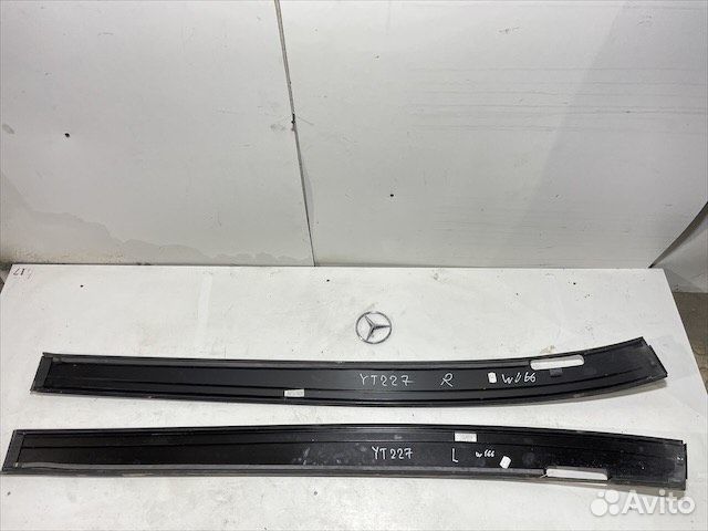 Молдинг крыши левый Мерседес x166 w166 GL GLS