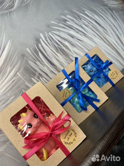 Мыло дракончики ручной работы