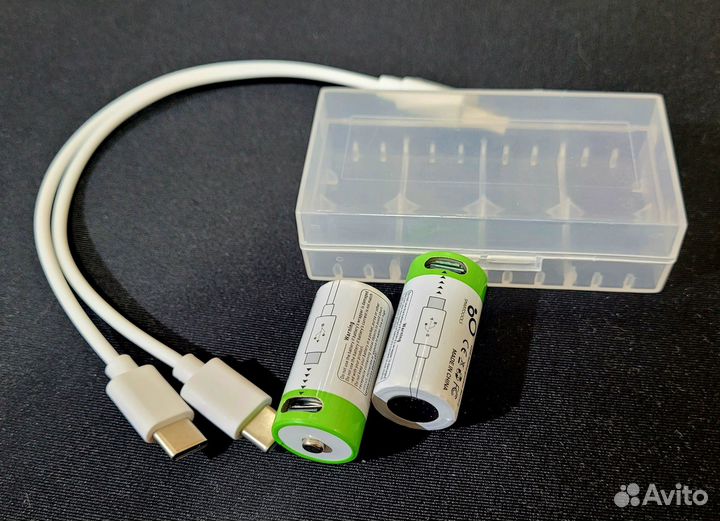Аккумуляторы CR123A 3.7v Smartoools Type-C