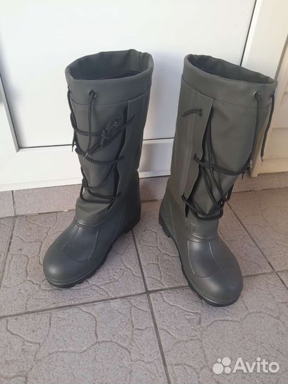 Сапоги резиновые зимние мужские