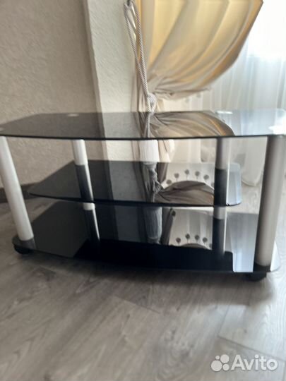 Тумба под тв бу стеклянная
