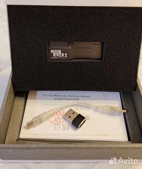 USB цап MoonDrop MoonRiver 2 + OTG ddhifi tc05