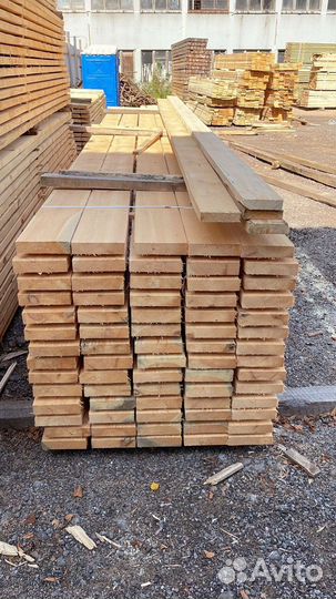 Доска обрезная 40х100х6000мм 1 сорт ГОСТ