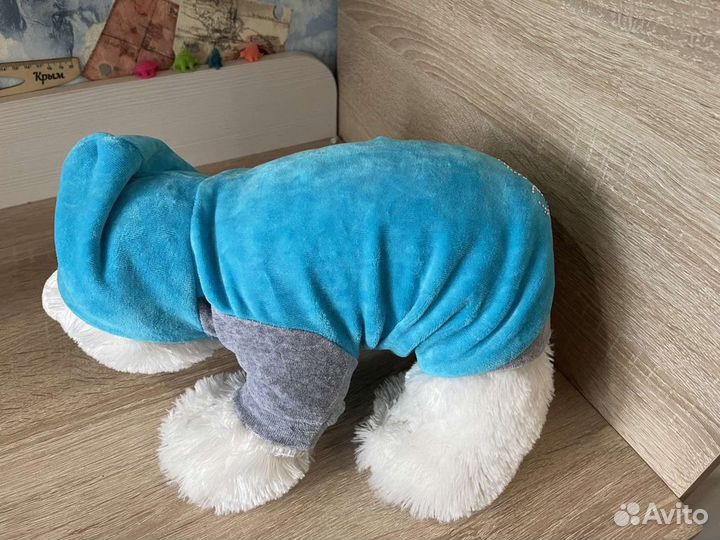 Махровый свитерок для маленькой собачки