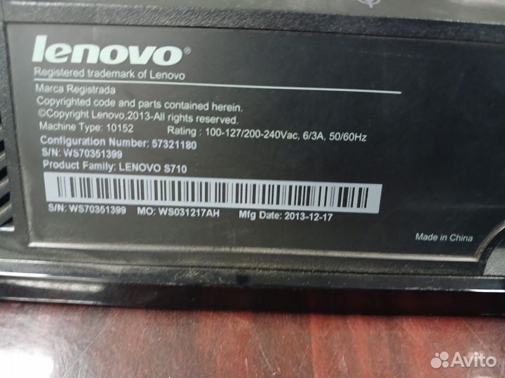 Моноблоки Lenovo C360, C340, S710, 62z, 72z, C260
