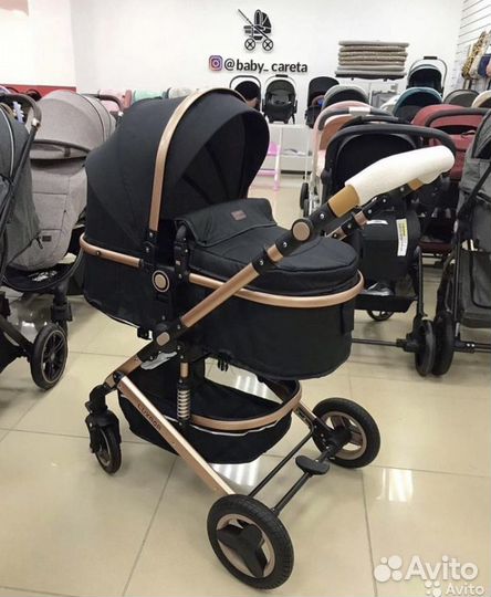 Коляска luxmom 530 W 2 в1