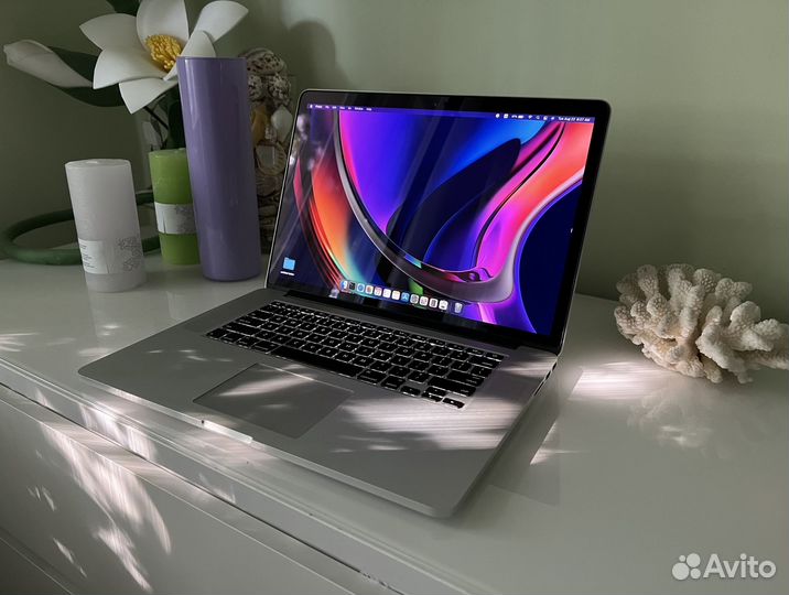 Macbook pro 15 retina 2015, отличное состояние