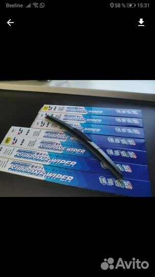 Щетки стеклоочистителя гибридные